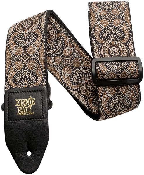 Ernie Ball Jacquard Gold & Black Paisley