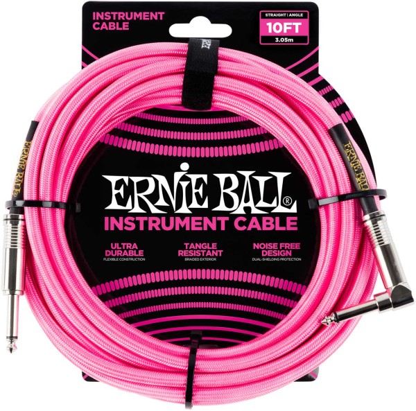 Ernie Ball 6078 Kabel 3m Pink