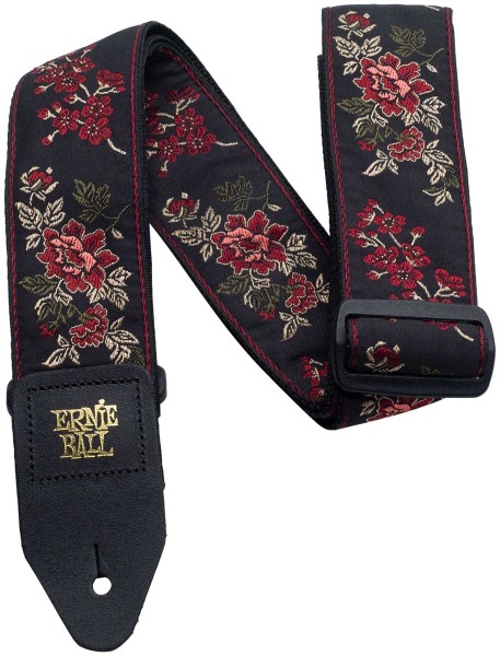 Ernie Ball Jacquard Black Rose