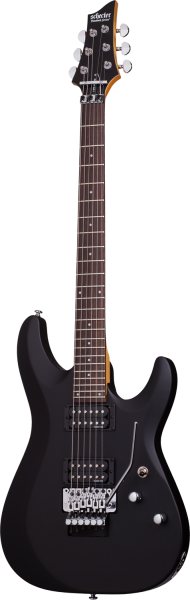 Schecter C-6 Deluxe FR Satin Black