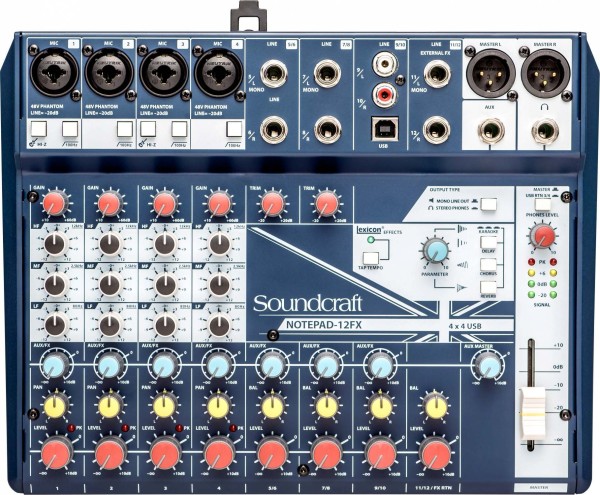 Soundcraft Notepad 12 FX