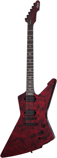 Schecter Apocalypse E-1 Red Reign B Ware!